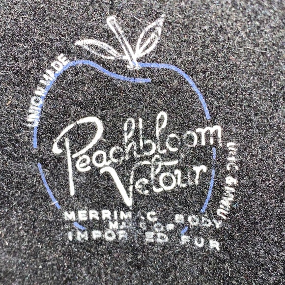 Vintage Peachbloom Hat - Picture 4 of 5